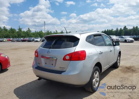 2013 Nissan Rogue S из США, поврежденный, VIN JN8AS5MV4DW629043